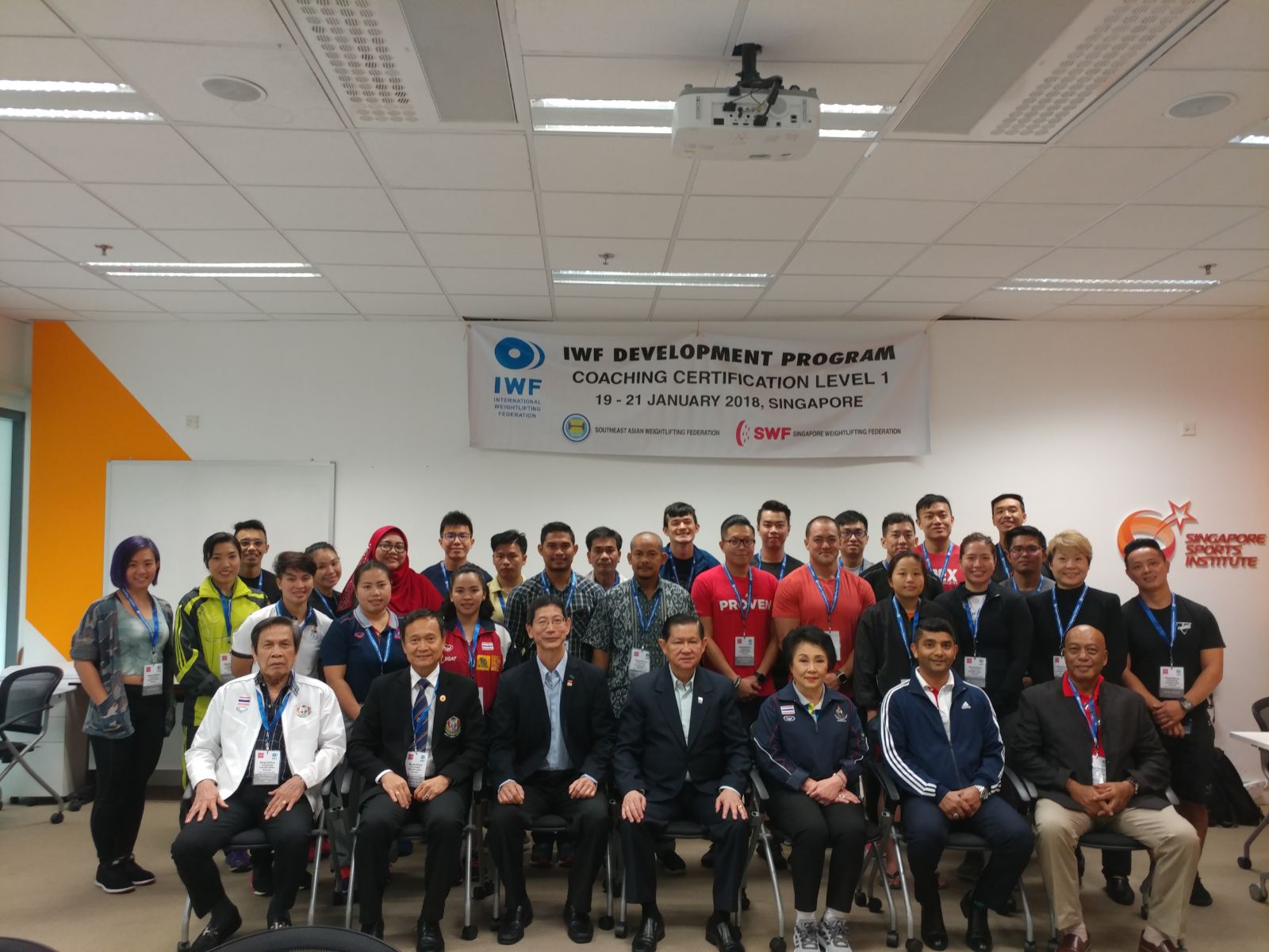 Singapore Coaching Course – International Weightlifting Federation