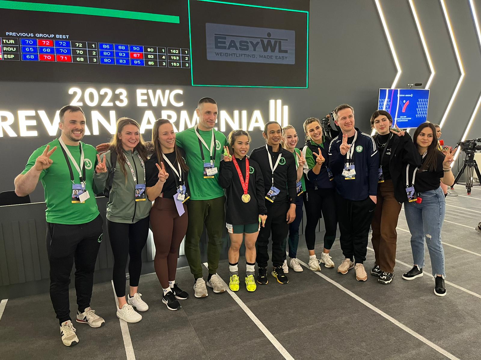 Yerevan, Day 1 First ever medal for Ireland and records for Romania at