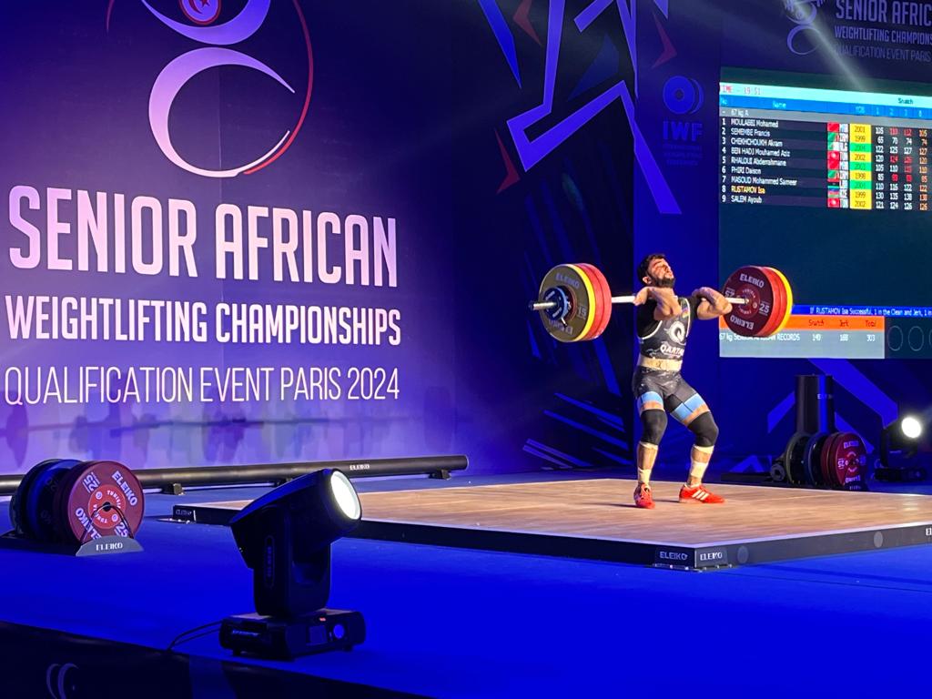 Tunis, Day 1 & 2 Azerbaijan weightlifter claims continental
