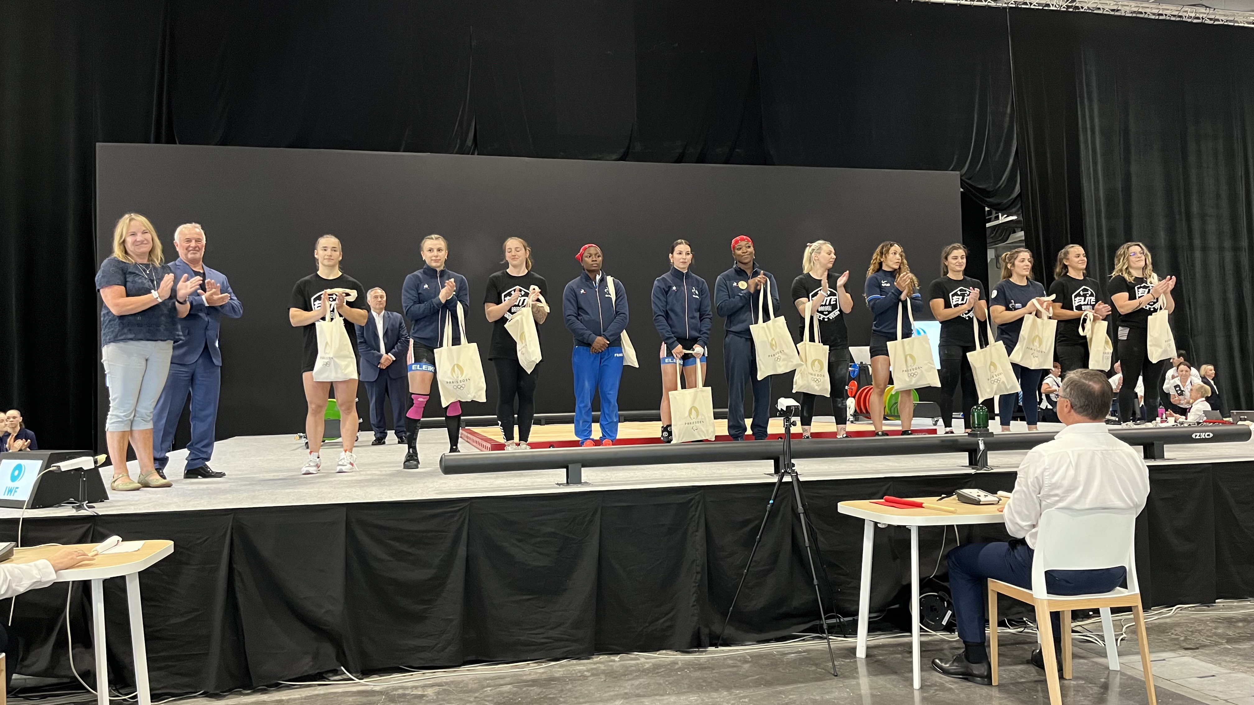 IWF at the Paris 2024 Weightlifting Operational Test Event